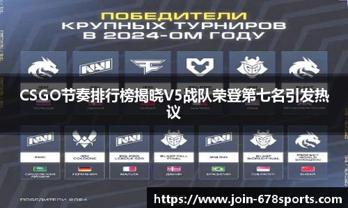 CSGO节奏排行榜揭晓V5战队荣登第七名引发热议